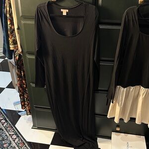 H&M Elegant Black Maxi Dress